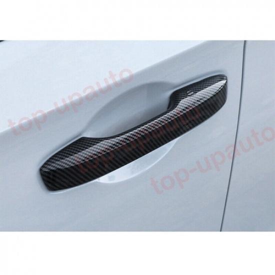 For Acura Integra 2023+ ABS Carbon External Door Handle Bowl Protect Cover Trim