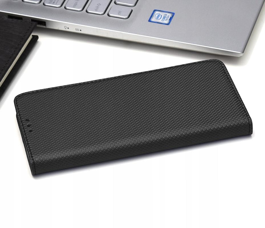 Case for Xiaomi Redmi NOTE 14 5G SMART MAGNET BOOK CLOSED BLACK + Glass