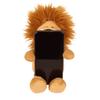 NICI Lion Mobile Plush W12xD19xH23cm Stand, German-made, Toy, Gift, Animal, Lion, Fluffy, Smartphone/Mobile Stand, Brown,
