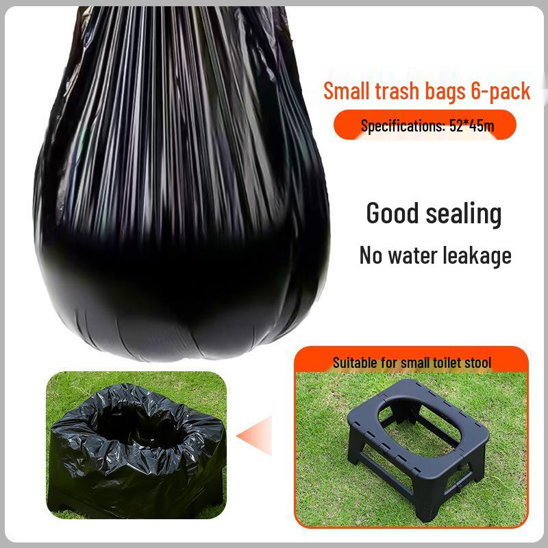 Folding Tent Supplies: Toilet Accessories & Trash Bag Solidifier