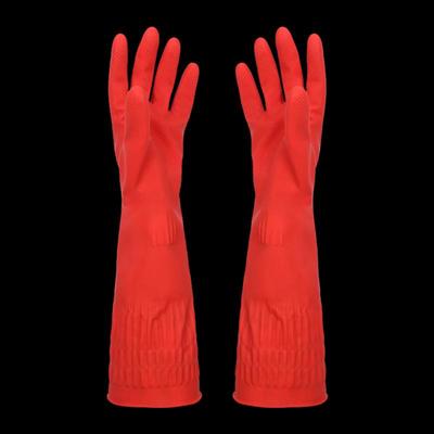 Ansell Long Latex Cleaning and Work Gloves