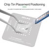 RELIFE ST-20 Precision Tweezers Curved Tips IC Chip Tin Placement Positioning for iPhone Samsung Mobile Phone Repair Tools