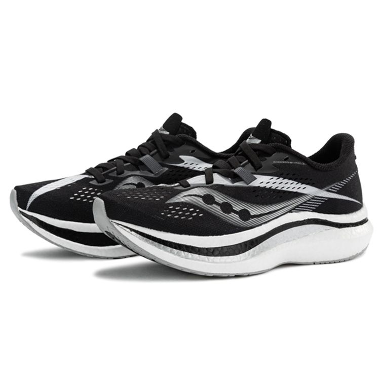 SAUCONY Women Endorphin Pro 2 Black White Running Shoes S10687-10