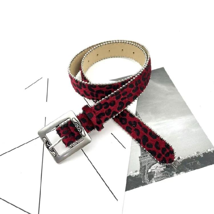 Waist Chain Buckle PU Belt for Women Proms Stage and Club Party Casual Wear Elaborate Waist Jewelry