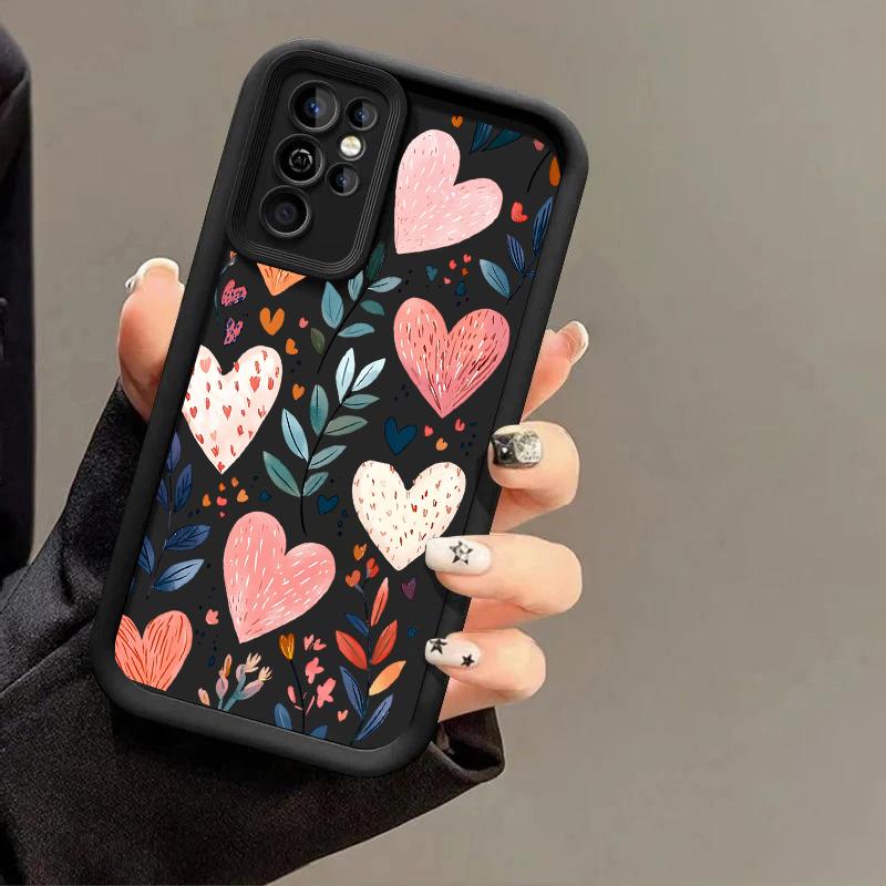 Colorful Love Flower Plant Case For Google Pixel 9 8 7 8A 7A 9 Pro XL Soft Cover Silicone Anti-Knock