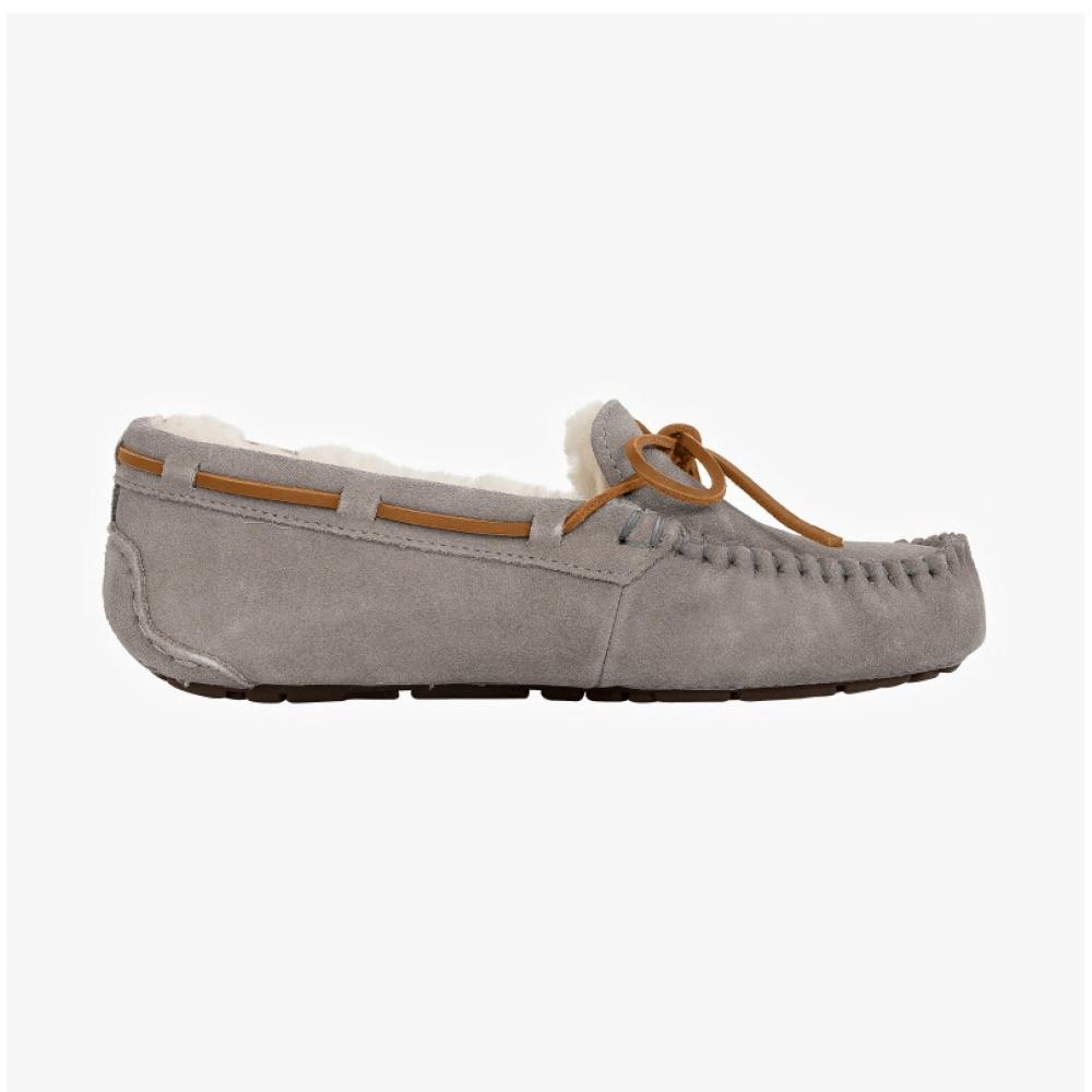 UGG 1107949 Pew Dakota Pewter Moccasin Flat Shoes