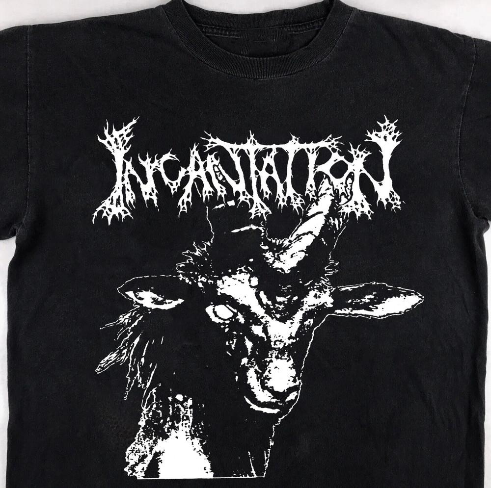 Incantation Unholy Massacre Band Gift For Fan T-shirt All Size S to 5XL Unisex T-Shirt XL
