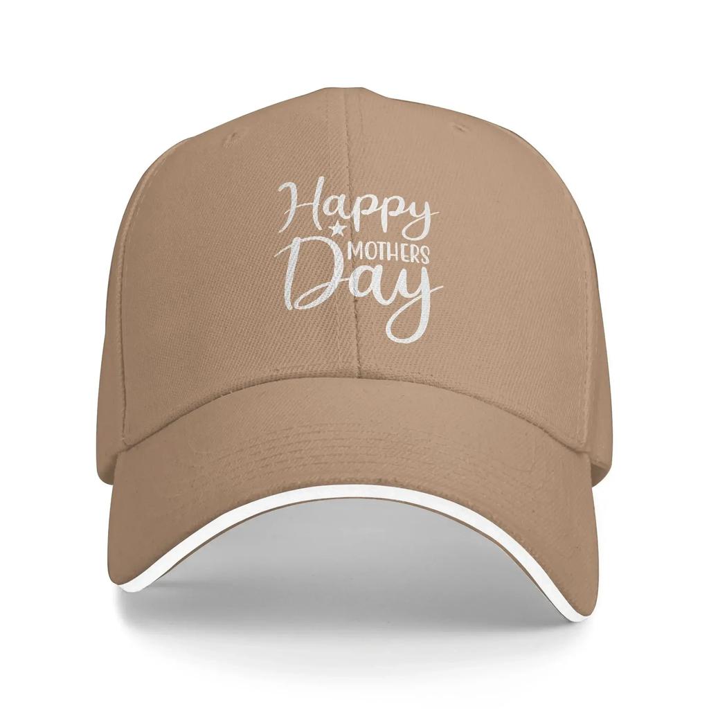 Boné de Baseball Feliz Dia das Mães de Primavera Eu te amo Mãe Kpop Rock y2k Estampa Retro Chapéu Trucker de Sol Mulheres Homens Dropshipping Bonés