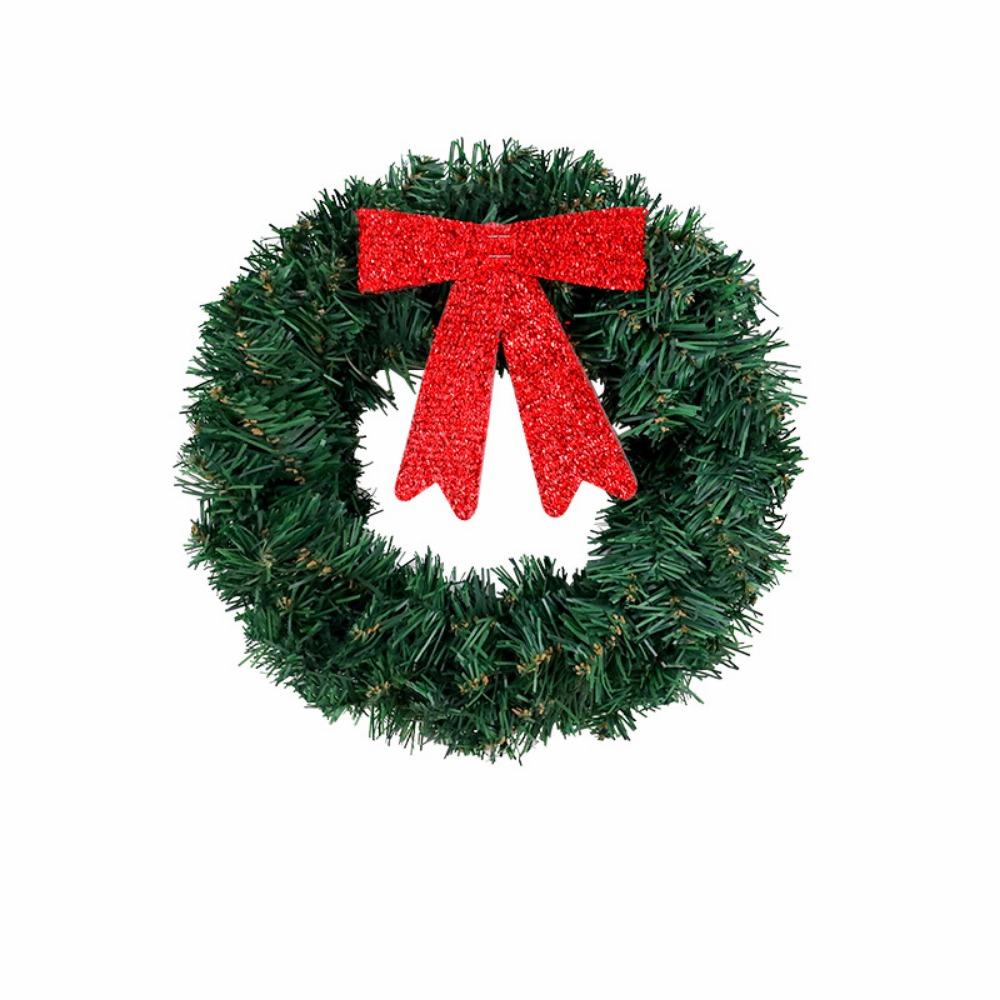 Artificial Christmas Wreath Exquisite Window Hanging Decor Christmas Garlands  Home Decoration