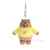 We Bare Bears Anime Plüschtiere Anhänger Grizzly Panda Eisbär Schlüsselanhänger Schlüsselring Stoffpuppen Plüschtiere Figuren Schlüsselanhänger Geschenke