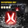 Car Rear LED Tail Lights For Jeep Wrangler CJ TJ YJ 1998-2006 Smoked 12v Drl Modified Brake Tail lamp