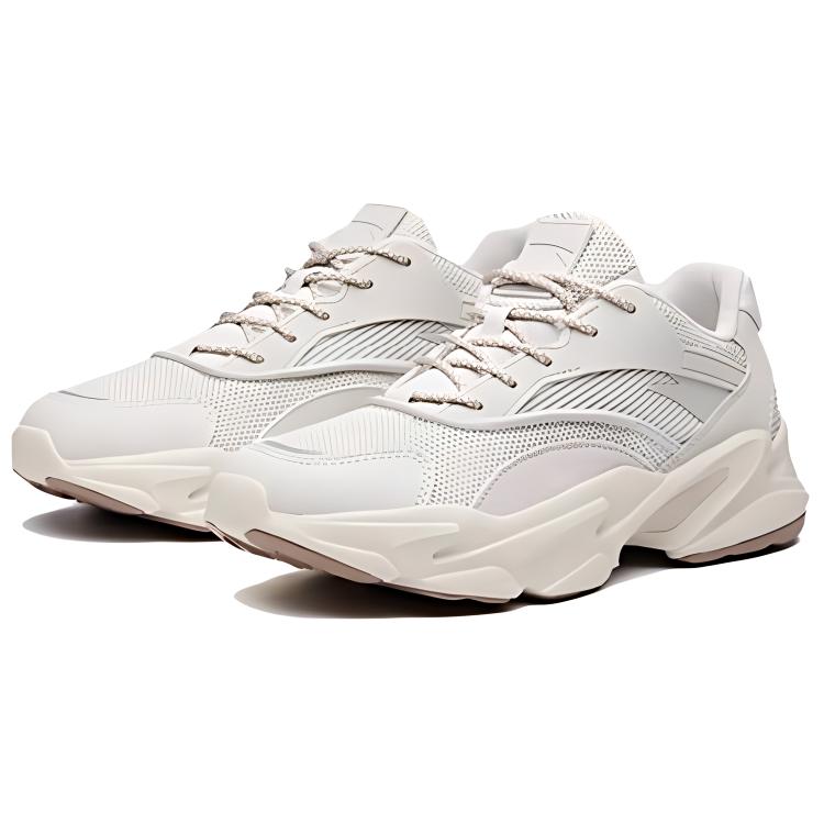 Anta Retro Casual Fleece Lined Non-Slip Wear-Resistant Warm Low-Top Dad Shoes Men sneakers Gray 11848883-8