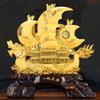 Smooth Sailing Boat Decorations Housewarming Relocation Gift Giving Boss's Office Financial Attraction Decoration Home