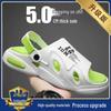Men's Non-Slip Odorless Back-Strap Thick-Soled Slippers - Beach Sandals for Summer Outdoor Wear