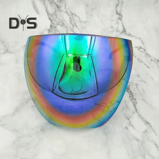 Okulary przeciwsłoneczne z pełną twarzą dla mężczyzn i kobiet, okulary z lustrzaną osłoną, okulary ochronne z pełną twarzą, do jazdy na rowerze, biegania, uprawiania sportu