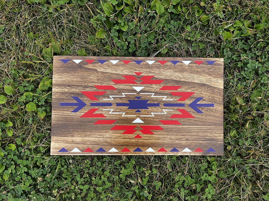 OUTDOORSHIN Field Rack Natural Wooden Top Board Original Top Board Ortega Pattern DIY Style Material Lightweight Camping Outdoor Low Table Leisure