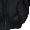 ALPHA INDUSTRIES reversible Flight jacket S black military Men's Used