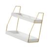 Bathroom Counter Organizer 2 Tier Decor Multipurpose Makeup Skincare Shelf Perfume for