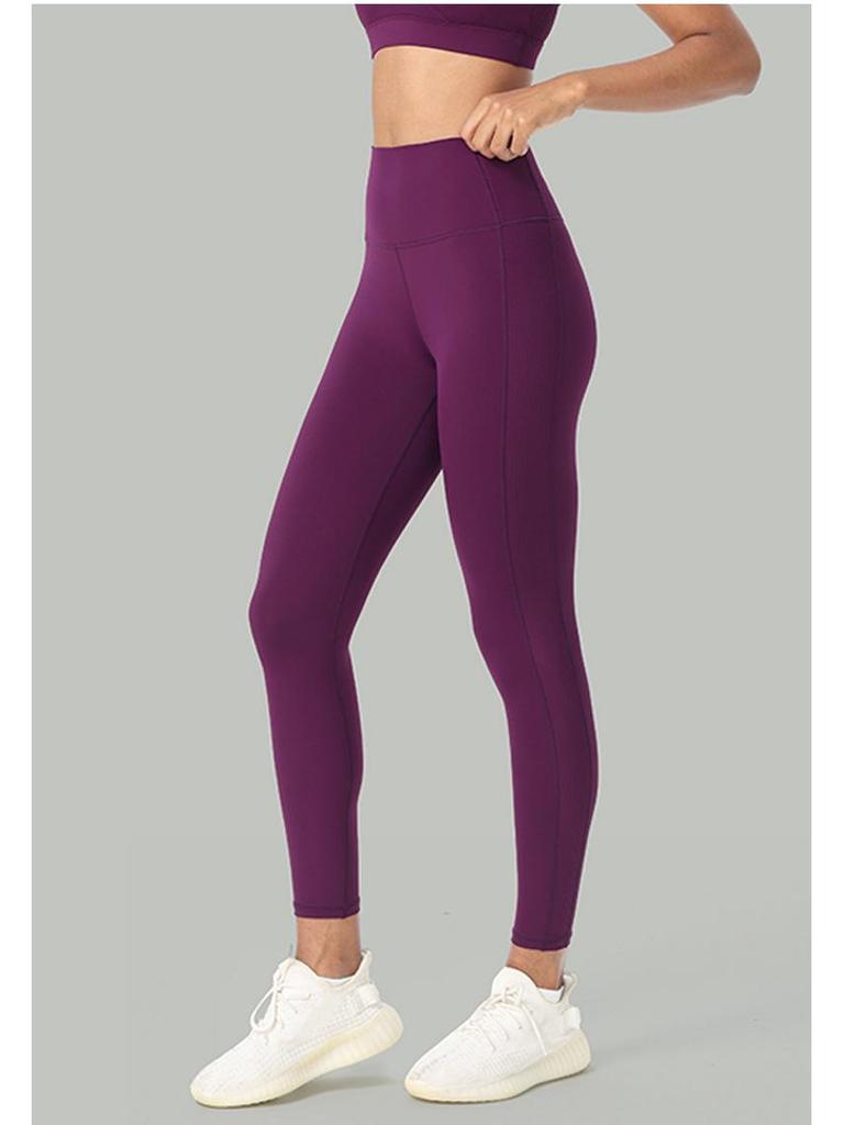 Spring-Summer High Waist Ribbed Patchwork Leggings: Butt-Lifting, Tummy-Control Yoga & Running Pants