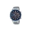 EDIFICE 100 Meters Waterproof Quartz Steel Strap Men's Watch Gray Dial EQW-T660DB-1BJF