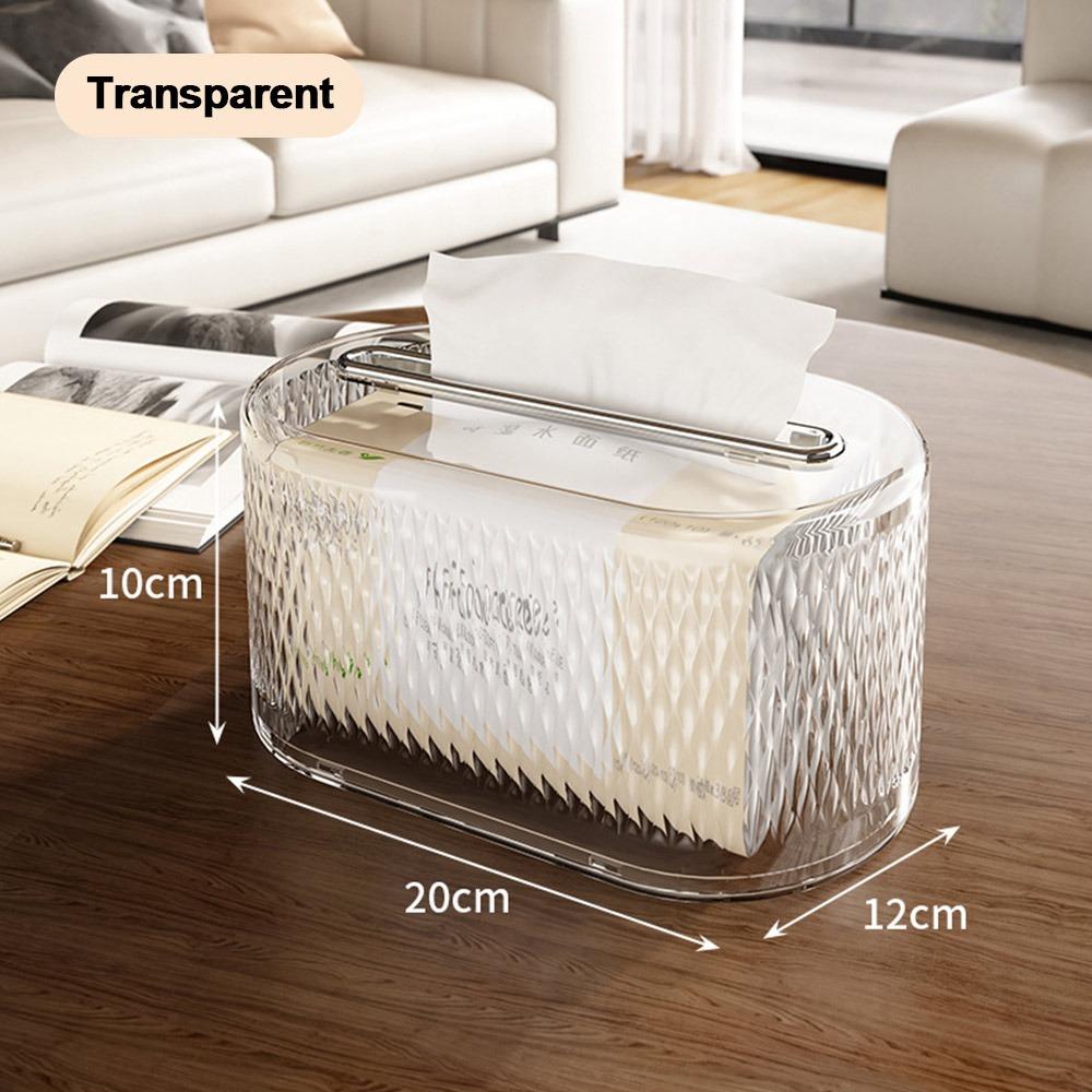 

Многофункциональная коробка для хранения бумаги с подъемной функцией, выдвижная, для бумажных аксессуаров, бумажная коробка, для дома прозрачный