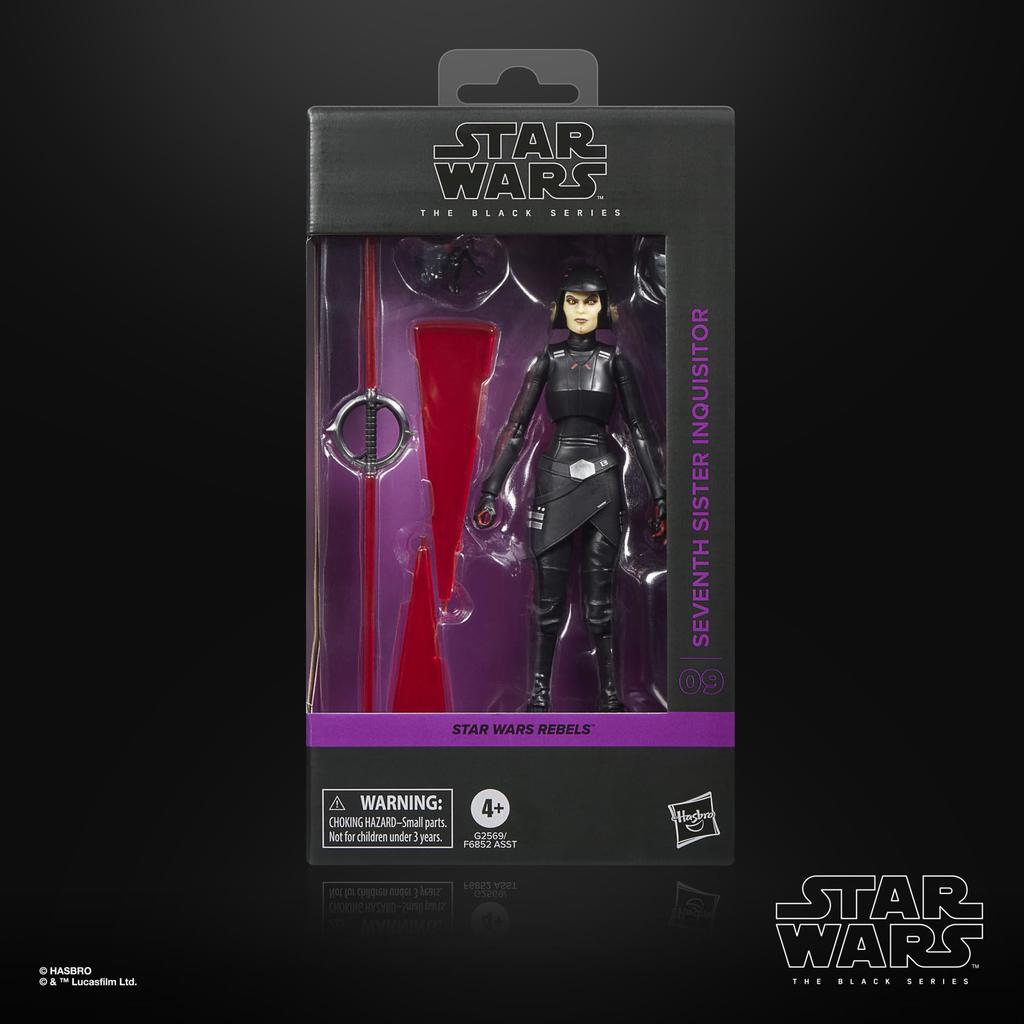 Hasbro Star Wars Black Series Star Wars Rebels Seventh Sister Inquisitor G2569 (Authentic Product)