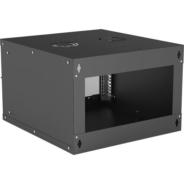 Intellinet Armoires Distributeur Mural Basique 19 6 HE 35,3x54x56 Schwarz Noir - 714785