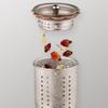 Heenoor Double-Layer Titanium Antibacterial Glass Tea Infuser Bottle