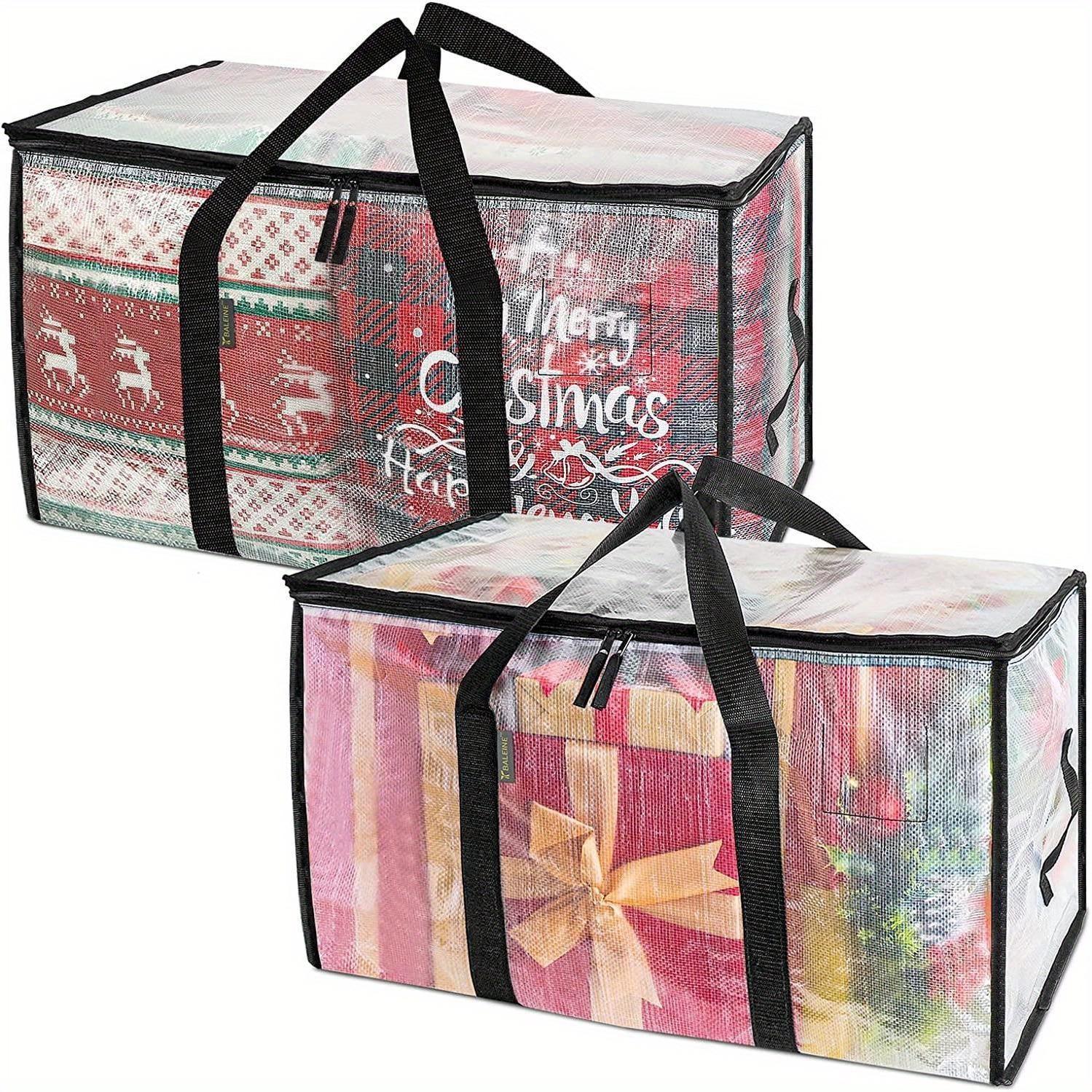 

Набор из 2 прочных и водостойких сумок - Усиленные ручки Очень большие сумки для переезда 2 Packs чистый