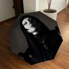1pc Lady Gaga Automatic Folding Umbrella, Portable Collapsible Design, Casual Outdoor Accessory L1202039