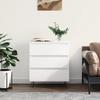VidaXL White Buffet 60x35x70 Cm Engineered Wood 827180