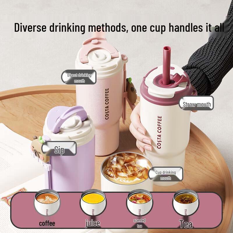 

COSTA 620ml Portable Coffee & Water Tumbler