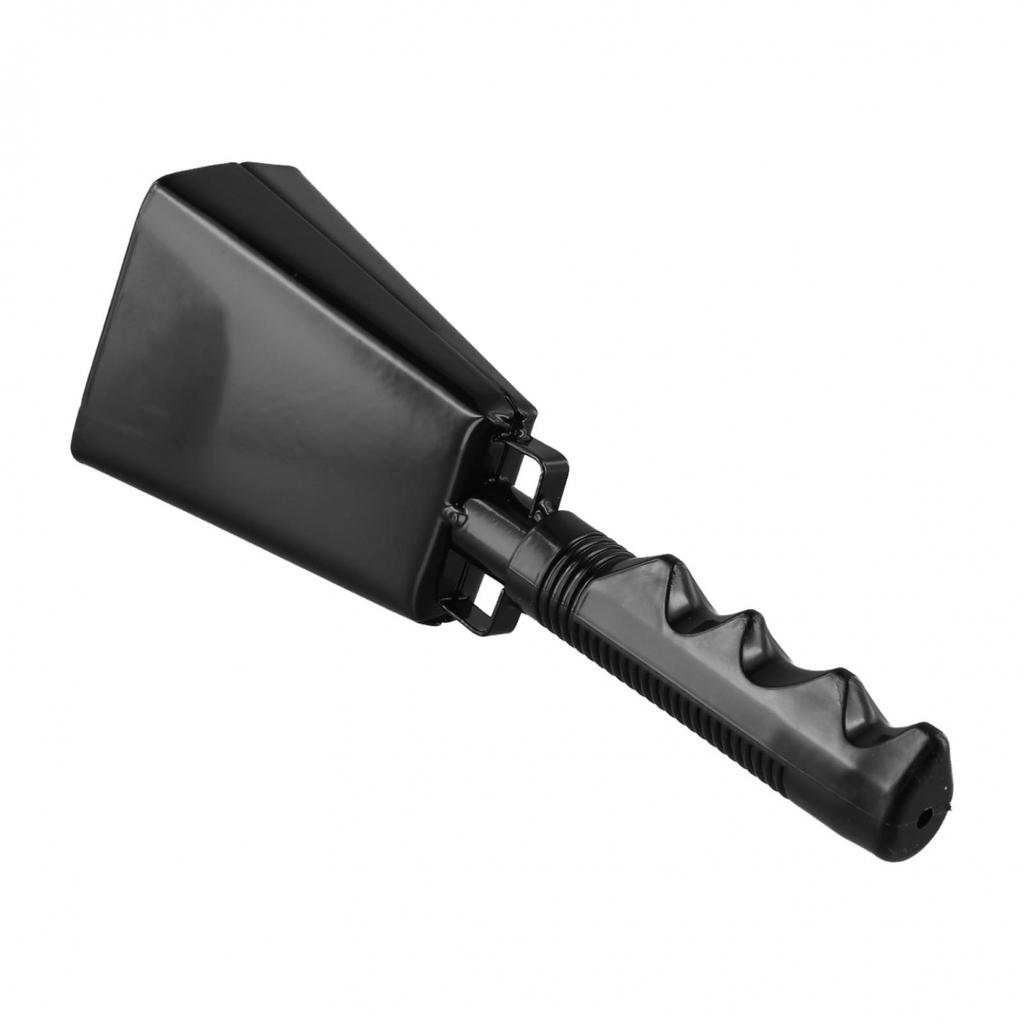 Koebel met handvat, handbel, handpercussie, ijzer en staal