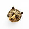 Domineering Tiger Head Men's Titanium Steel Ring