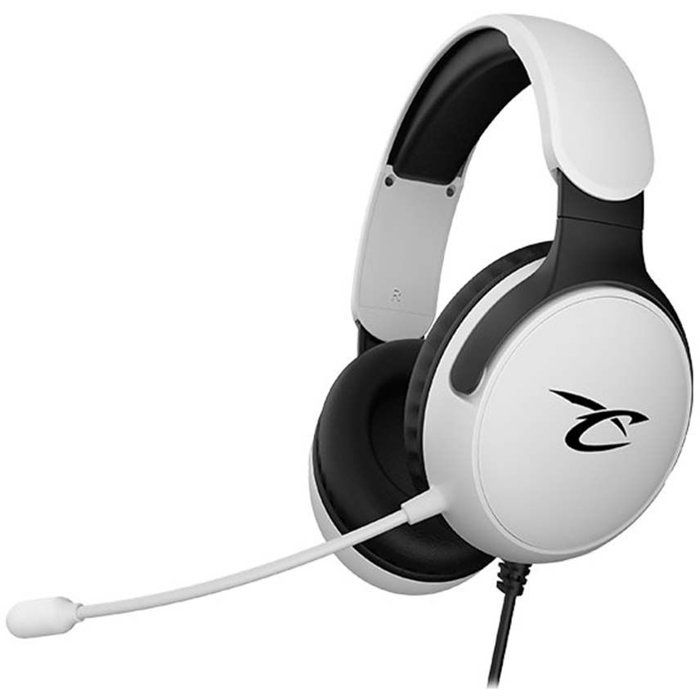 Casque gaming - SUBSONIC - Astra - Haut-parleurs 40 mm - Micro ajustable - Multi-plateformes Blanc et Noir