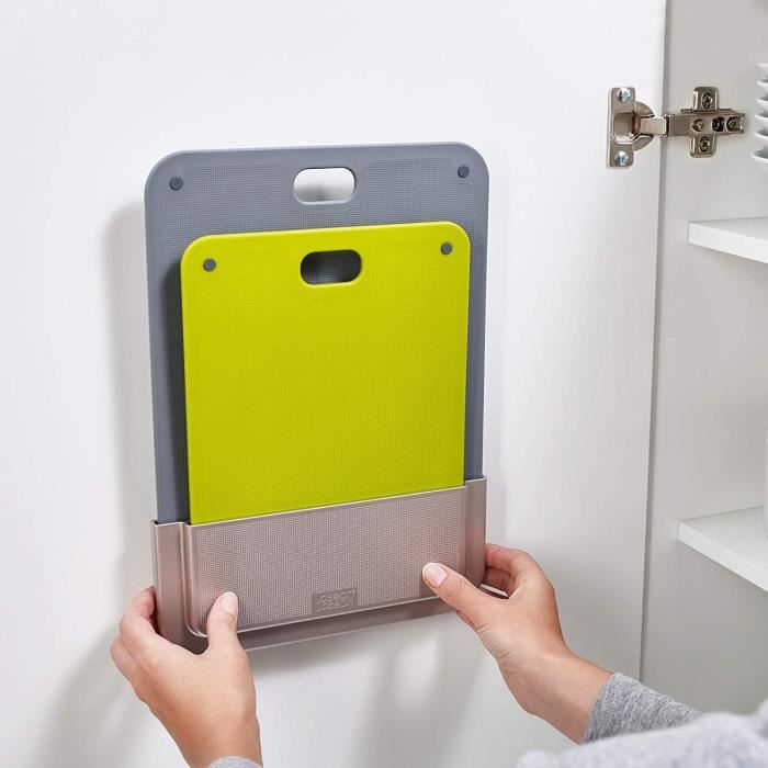 Planche à découper - joseph joseph - chop pp - 3 pièces - antidérapante - rangement compact