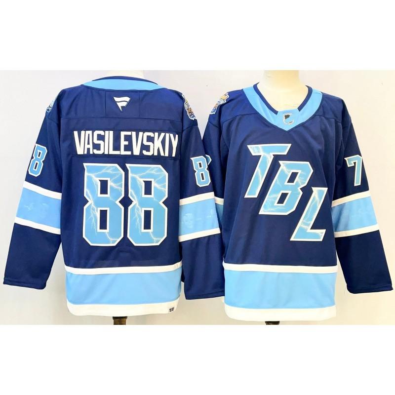 Ice Hockey Jersey Long Sleeve Training Shirt Men Women Team Sports Uniform Blue Jackets Panthers Canucks Lightning