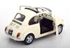 KK Scale Fiat 500 F Custom 1968 Cream Finished Product 1/12