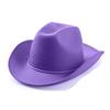 Color Felt Solid Cowboy Hat Sewing Girl Costume Crafting Role Supplies Playing