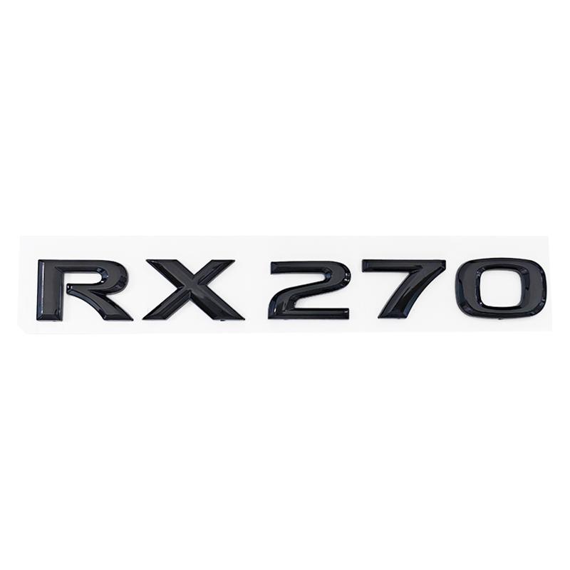 3D ABS Glossy Decal Car Front Hood Emblem Rear Trunk Sticker for Lexus GX460 GX470 LX450 LX470 LX570 LX600 RX270 RX300 RX350