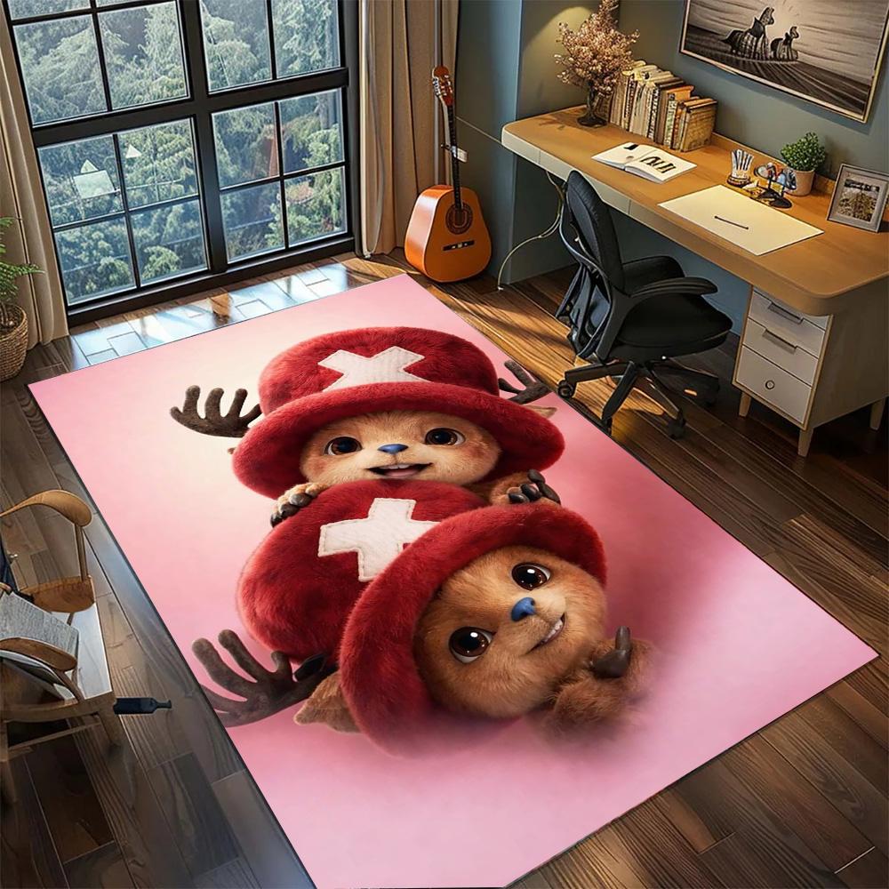 Tony Tony Chopper Carpet Rug Gamer Bedroom Decor, Non Slip Washable Large Area Floor Mat Household Indoor.-TING