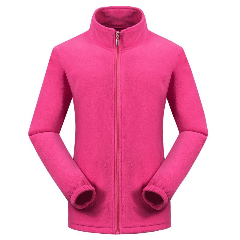 Women's Autumn and  Winter Polar Fleece Top - Fashion Soft Shell Casual Warm Fleece Outerwear