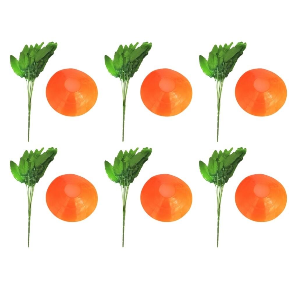 Creative Garden Stakes Colorful Carrots Ground Pile Crafts Easter Carrots Decor  Patios
