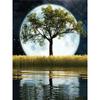 Full 5D Diy Diamond Painting Moon Landscape World Diamond Embroidery Cross Stitch Home Decor Handmade Gift