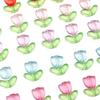 20Set/bag Acrylic Tulip Beads For DIY Necklace Bracelet Earrings Jewelry Making Craft Accessories