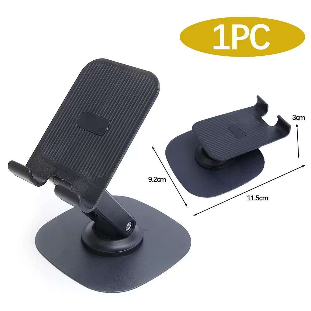 Suport pliabil pentru telefon mobil de birou Suport rotativ la 360 de grade Suport metalic stabil pentru iPhone 16 15 iPad Pro air Tableta Xiaomi Samsung