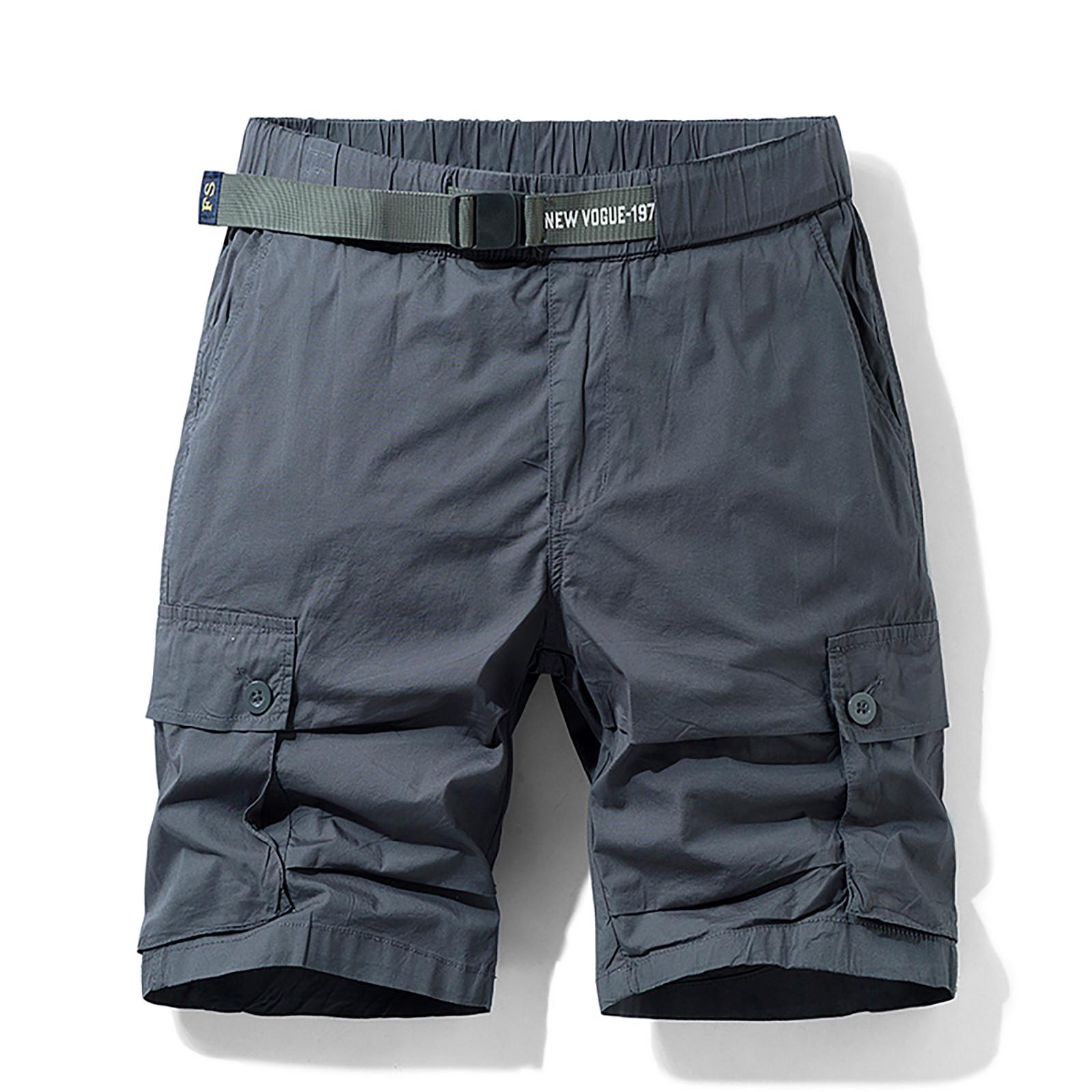 

Мужские модные цветные эластичные карманные брюки, хлопковые шорты, комбинезоны, шорты 38