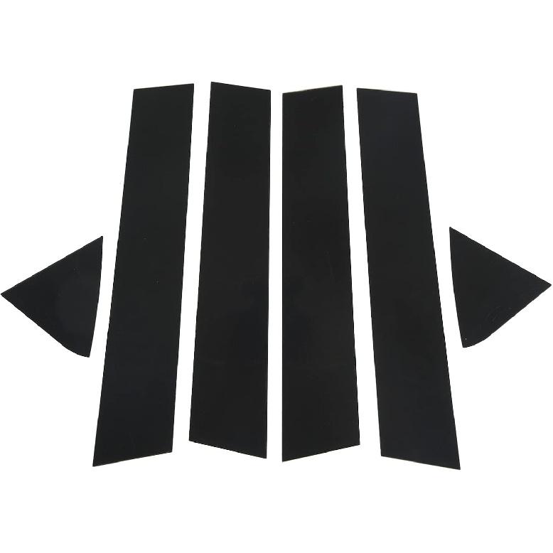 Door Pillar Decal, Gloss Black Pillar Post Decal Trim for Charger 2011-2021