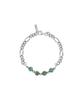 Thestillroom [Silver] #B2516 Blue Gemstone Bracelet