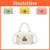 Golden Girls Button Rabbit Pattern Crossbody Bag Rainbow Pattern Bags Daily